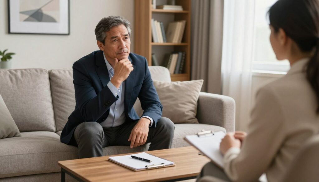 seeking professional help for burnout